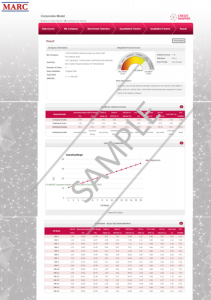 Sample MARCs Credit Mapper Report